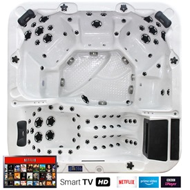Fiji 6 Seater Hot Tub SMART TV version