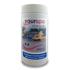 Multifunctional Hot Tub Chlorine Tablets by Yourspa (1kg)