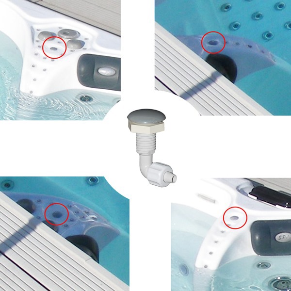 Waterfall Trickle Valve For Hot Tubs