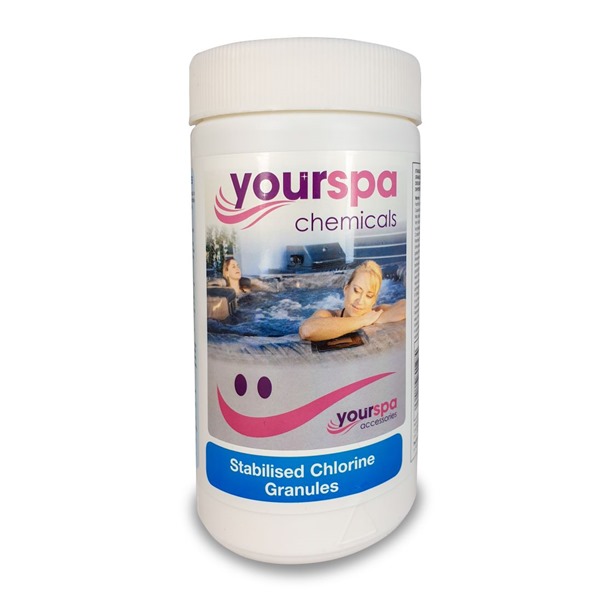 Hot Tub Chlorine Granules from Yourspa (1kg)