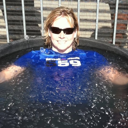Ice bath therapy